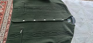 Chaqueta verde mujer