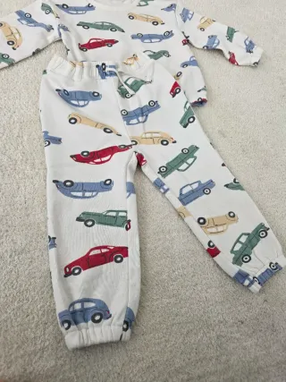 Pigiama Bambino 2 Pezzi Stampa Auto