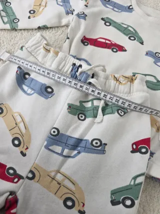 Pigiama Bambino 2 Pezzi Stampa Auto