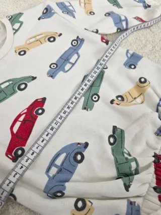 Pigiama Bambino 2 Pezzi Stampa Auto