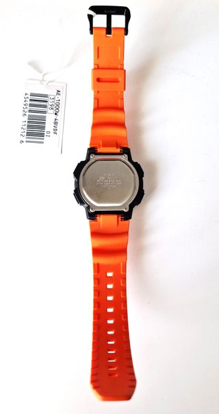 Reloj Casio AE1000W-4BV Naranja/Plata