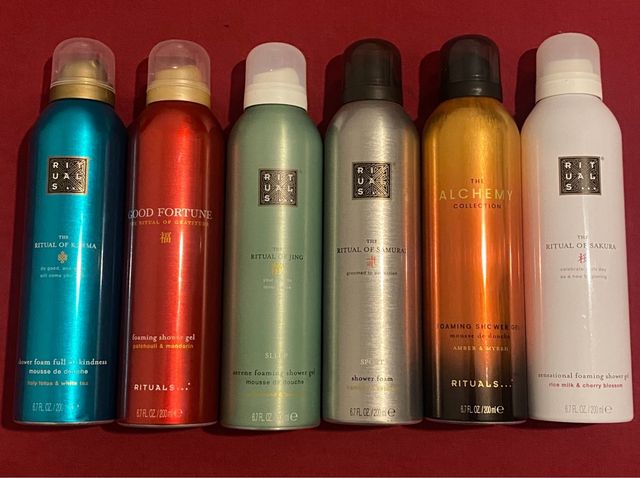 Lote 6 geles de ducha Rituals