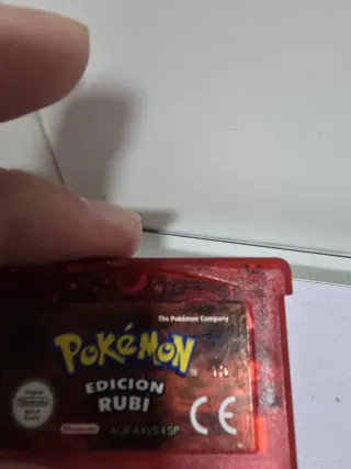 Pokémon Rubí Edición Game Boy Advance