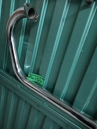 Codo ciclomotor cromado desconocido