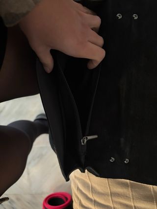 Bolso Vintage Piel Negro