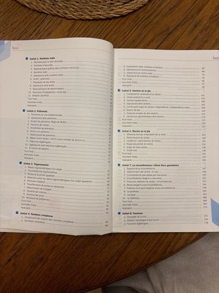 Libro Matemàtiques 1r Batxillerat McGraw Hill