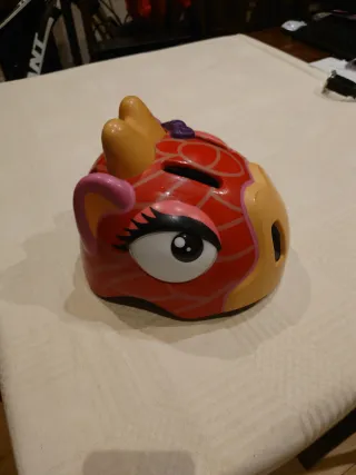 Casco bici infantil diseño dragón