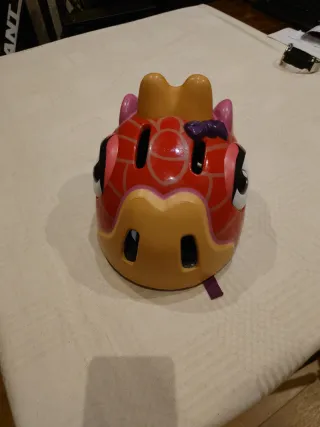 Casco bici infantil diseño dragón