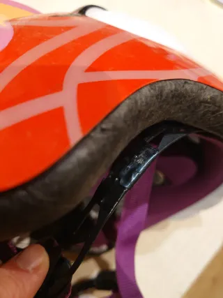 Casco bici infantil diseño dragón