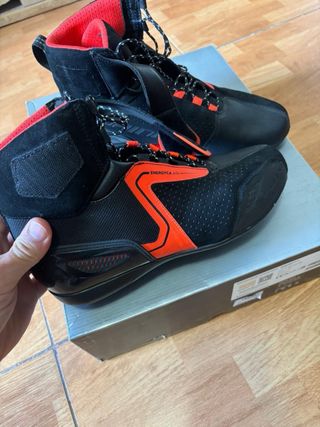 Botas Dainese Moto Talla 41 Negro/rojo.