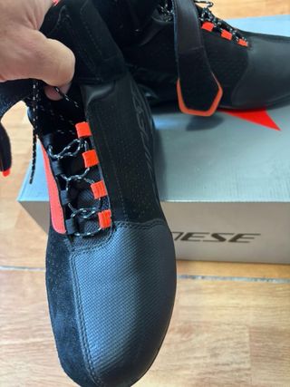 Botas Dainese Moto Talla 41 Negro/rojo.