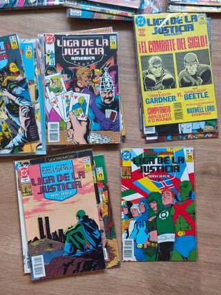 Colección completa 54 cómics Liga de la Justicia,
