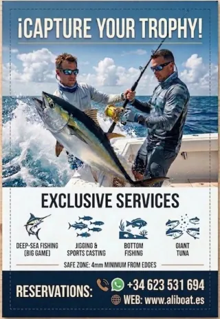 Pesca en barco alicante