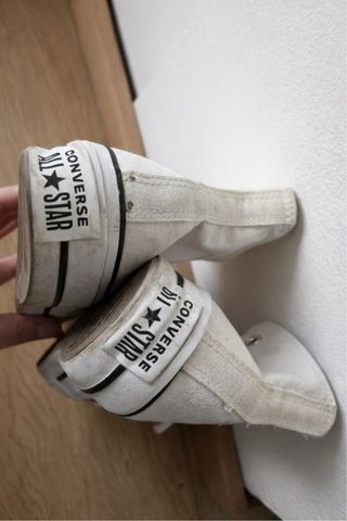 Converse Blancas Plataforma