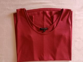 Top Massimo Dutti Rojo