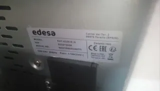 Placa Vitrocerámica Edesa