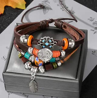 Set bracciali boho chic