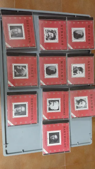 Lote CDs Música Clásica: Beethoven, Mozart, Liszt