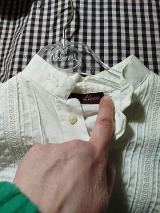Camisa fallera Llorca talla 10
