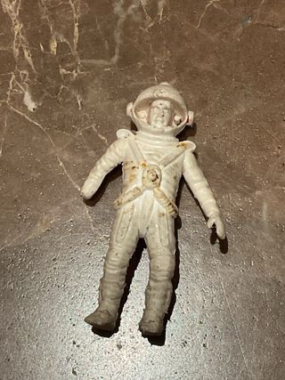 Lote 6 Figuras Astronautas Antiguos
