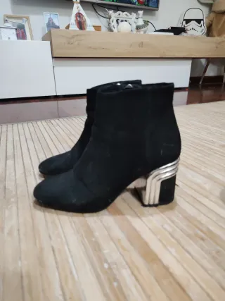Botines Bershka Negros Talla 35