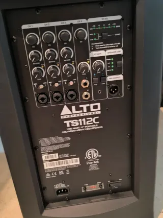 Alto TS112C Columnas Line Array (Pareja)