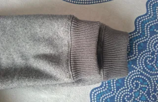 Chaqueta Bomber Gris Talla XS H&M