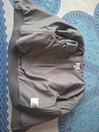 Chaqueta Bomber Gris Talla XS H&M