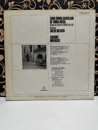 Vinilo Canciones Montañesas Coro Ronda Garcilaso