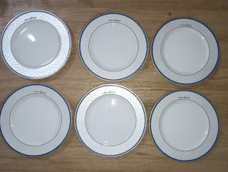 Set 12 Piatti piani, 11 fondi Nazareno Gabrielli