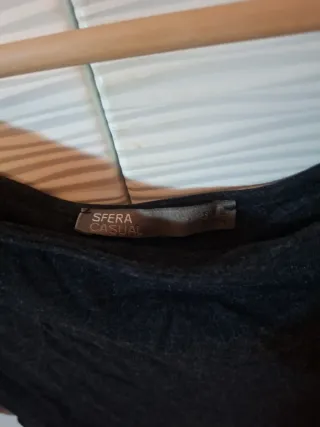 Vestido Sfera Negro Talla M Manga Larga