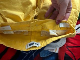 Pantalone bimbo giallo leggero 5 anni