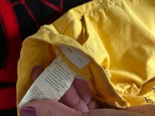 Pantalone bimbo giallo leggero 5 anni