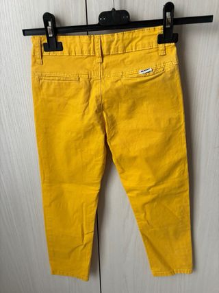 Pantalone bimbo giallo leggero 5 anni