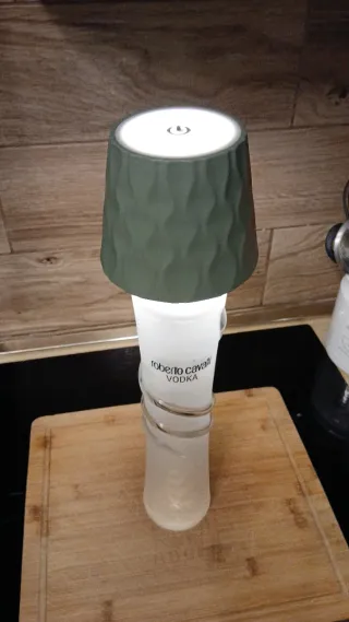 Lampada LED Roberto Cavalli Vetro Oro