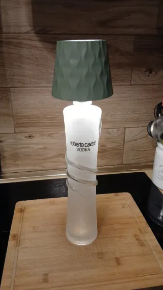 Lampada LED Roberto Cavalli Vetro Oro