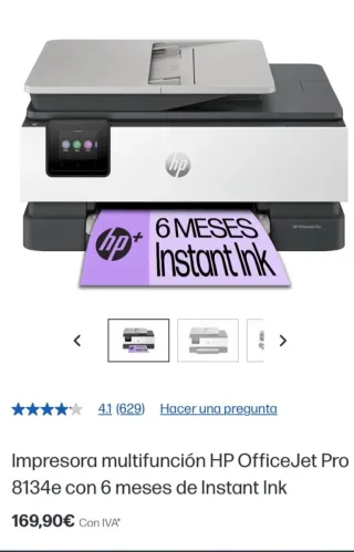 Impresora HP OfficeJet Pro 8132e