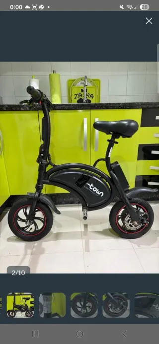 Bicicleta eléctrica mini