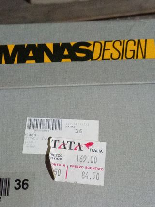 Manas Design Stivali Pelle Scamosciata Tg 36