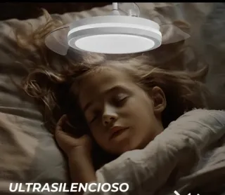 Ventilador de techo con luz