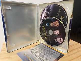 Saga Crepúsculo Steelbook Blu-ray + DVD Completa
