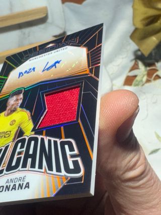 Obsidian Andre Onana 2/199 Patch Auto Volcanic