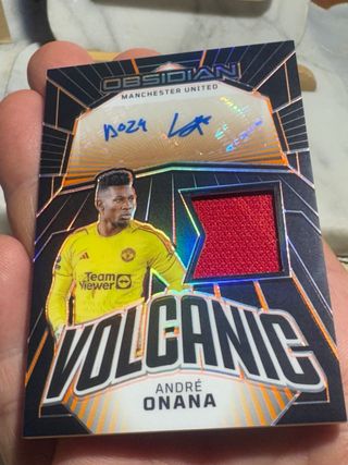 Obsidian Andre Onana 2/199 Patch Auto Volcanic