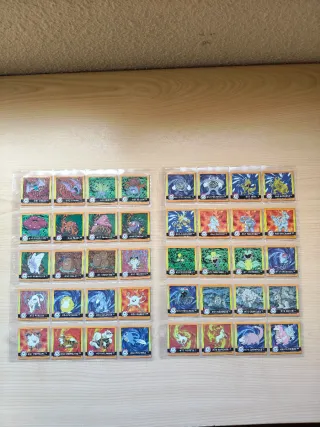 Colección Completa Pokémon artbox 1999