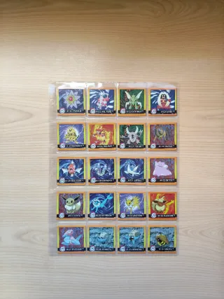 Colección Completa Pokémon artbox 1999
