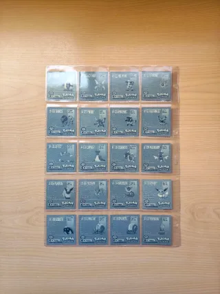 Colección Completa Pokémon artbox 1999