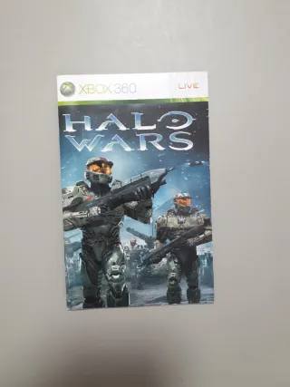 Manual original Halo Wars Xbox 360