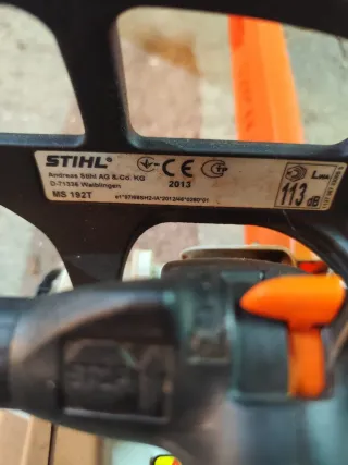 Motosierra Stihl MS 192 T