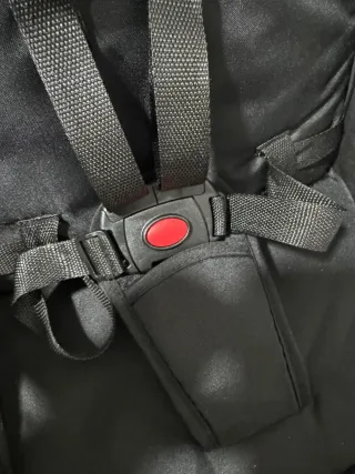 Silla de paseo bebé negra