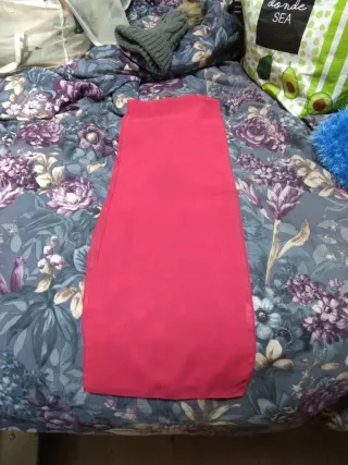 Fular rosa oscuro